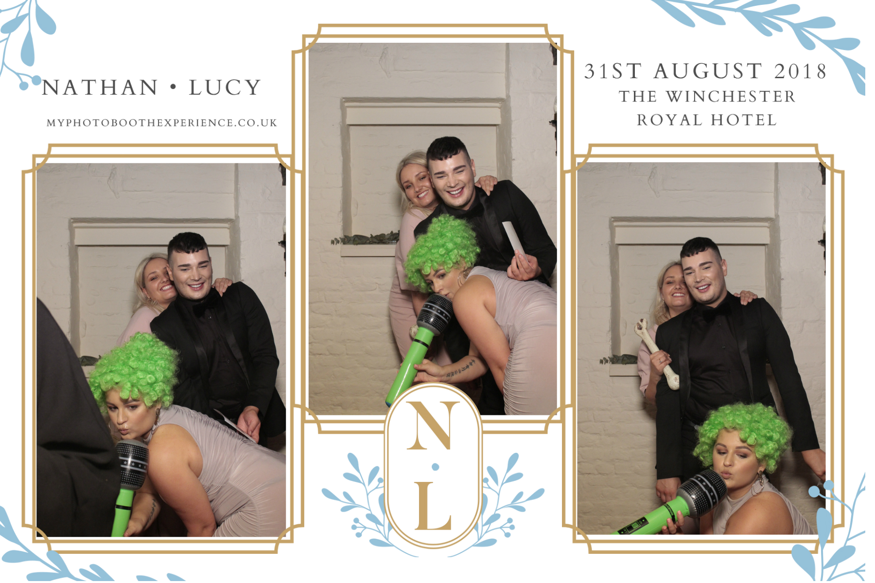 Nathan and Lucy’s wedding  | View more photos from the event at gallery.myphotoboothexperience.co.uk/u/MyPhotoBoothExperienceLtd/Nathan-and-Lucy’s-wedding